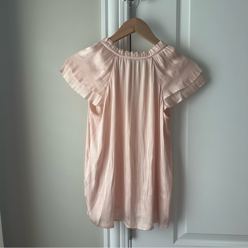 Light Pink Flowy Top - Picture 3 of 3